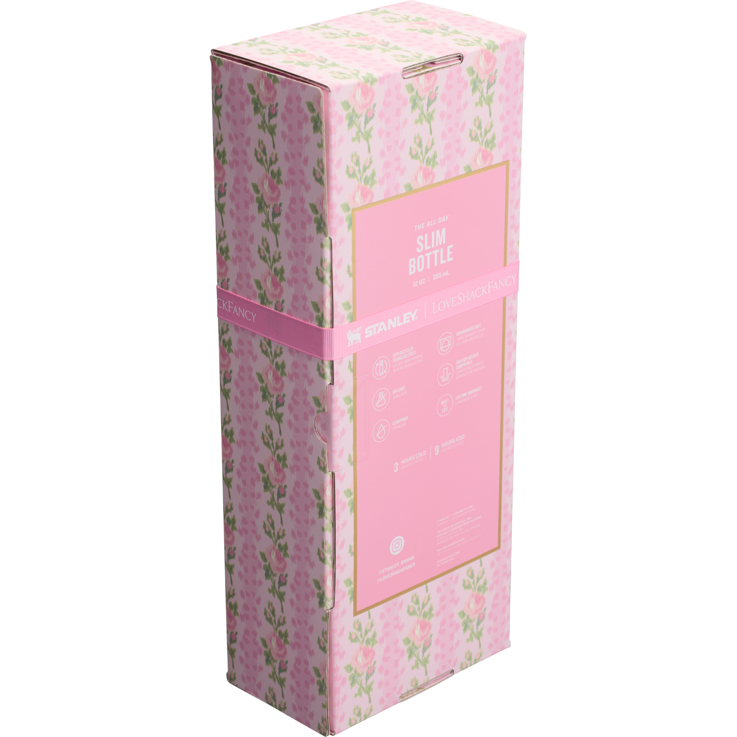 The Stanley x LoveShackFancy All Day Slim Bottle | 12 OZ (Vault) - Image 6