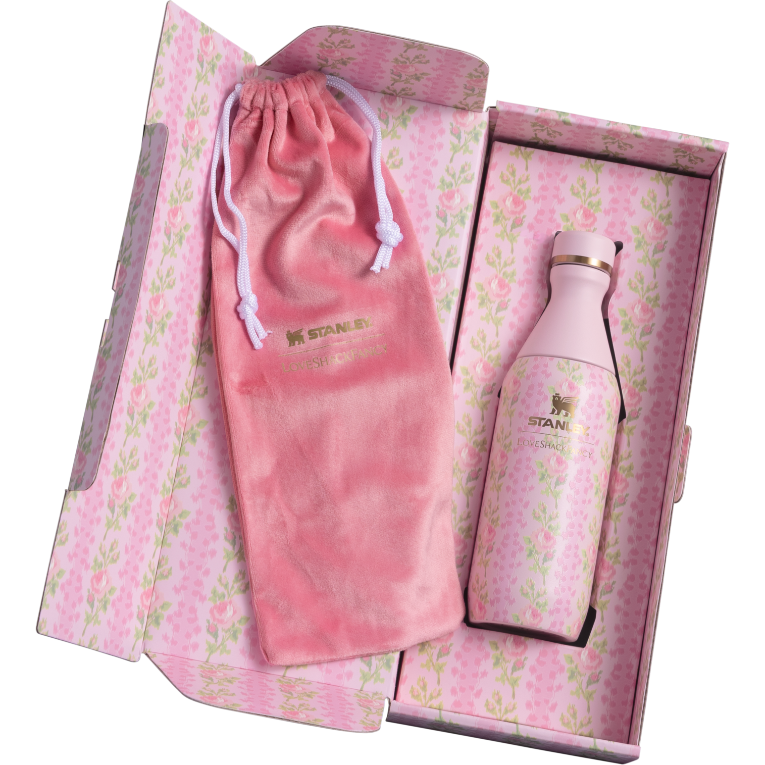 The Stanley x LoveShackFancy All Day Slim Bottle | 12 OZ (Vault) - Image 4