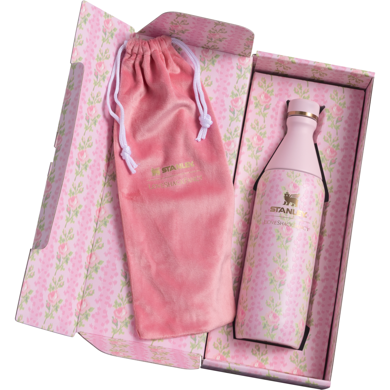 The Stanley x LoveShackFancy All Day Slim Bottle | 20 OZ (Vault) - Image 3