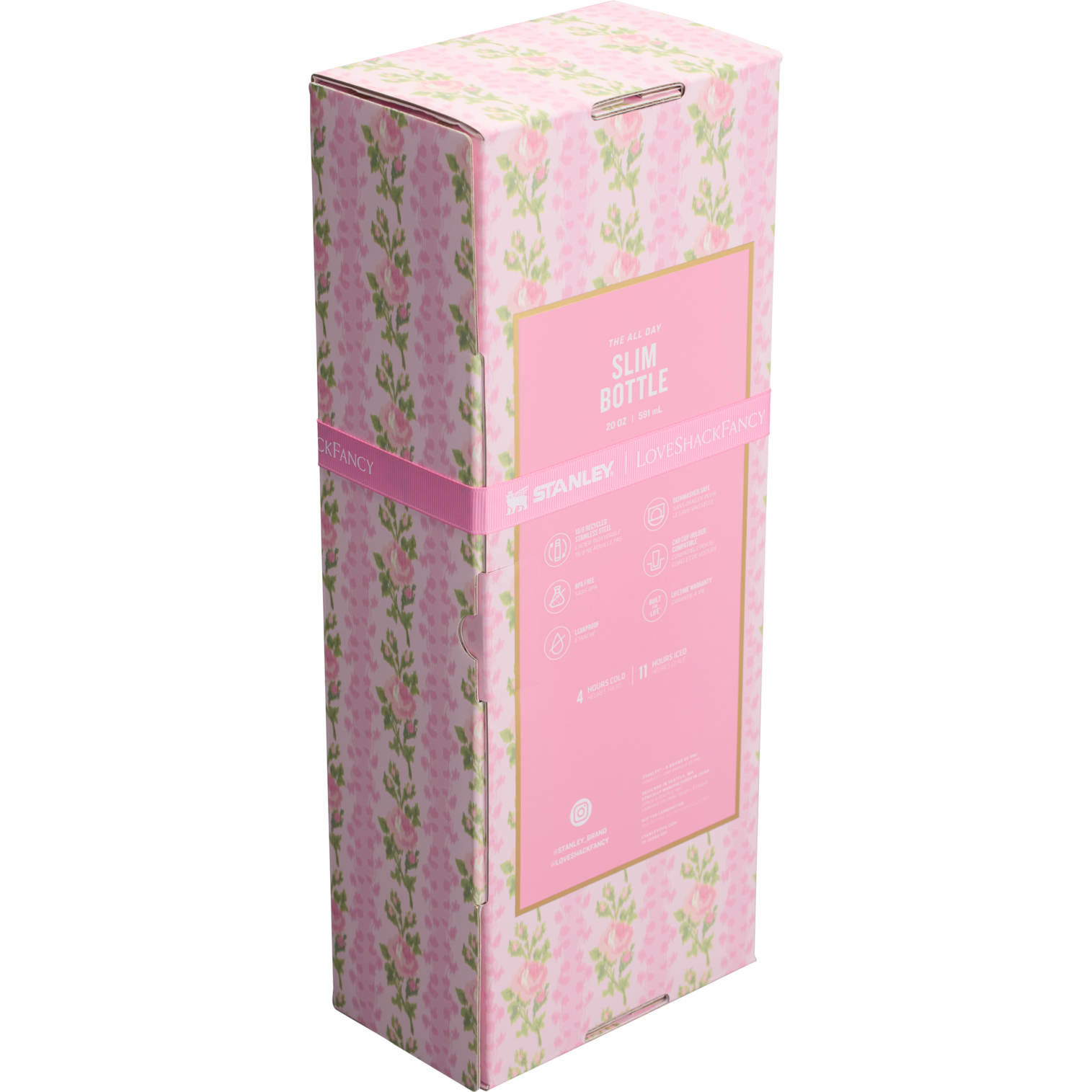 The Stanley x LoveShackFancy All Day Slim Bottle | 20 OZ (Vault) - Image 5