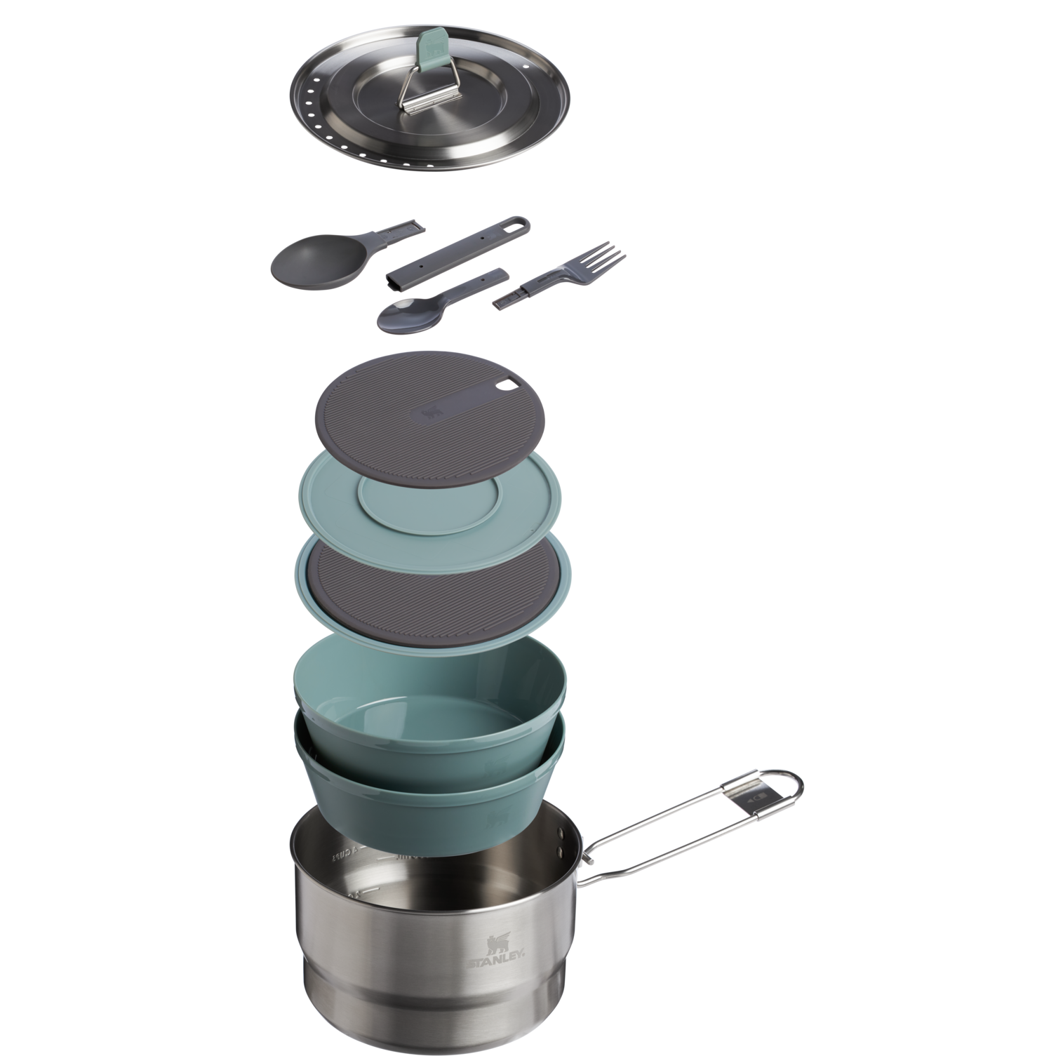 The Wildfare Go Two Bowl Prep & Cook Set 14-piece set | 1.65 QT - Image 3